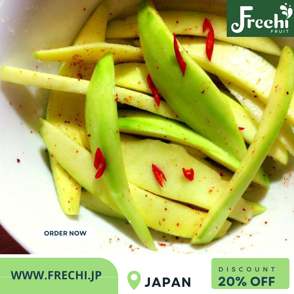 A Set Of Green Mangos