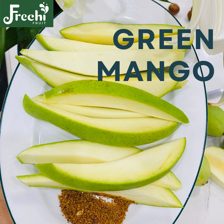 A Set Of Green Mangos