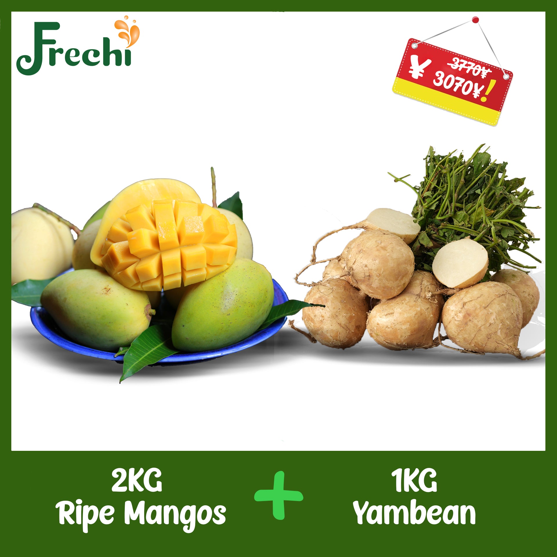 Combo Vita (2kg Ripe Mangos + 1kg Yambean)